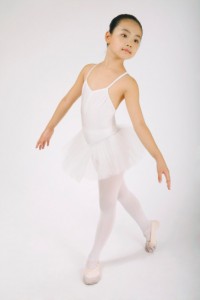 young ballerina girl