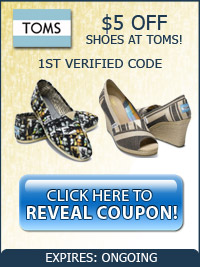 Toms Shoes Coupon Codes on Toms Shoes Free Shipping And Coupon Codes   Promotion   Toms Coupons