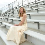 girl in prom dress