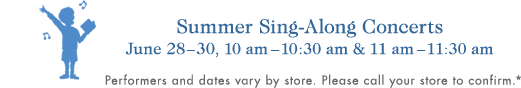 summer sing-along concerts