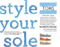 TOMS Shoes style you sole