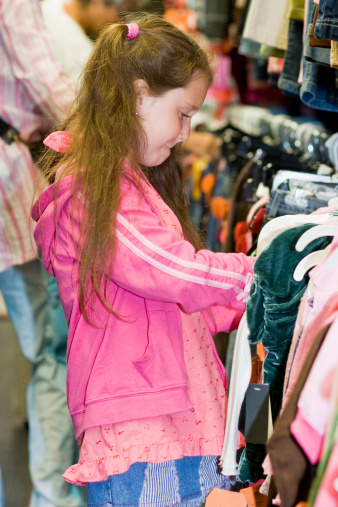 girl shopping