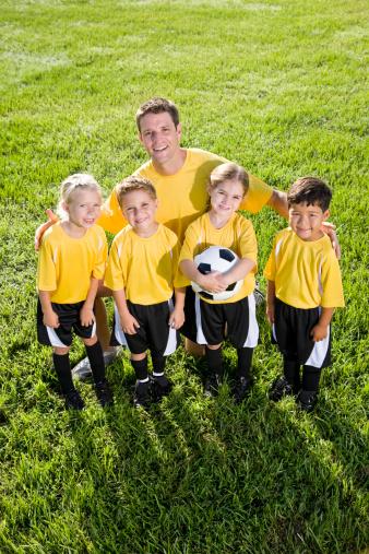 Kids soccer team
