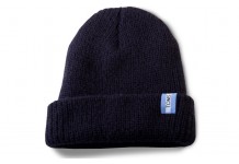 TOMS navy beanie folded