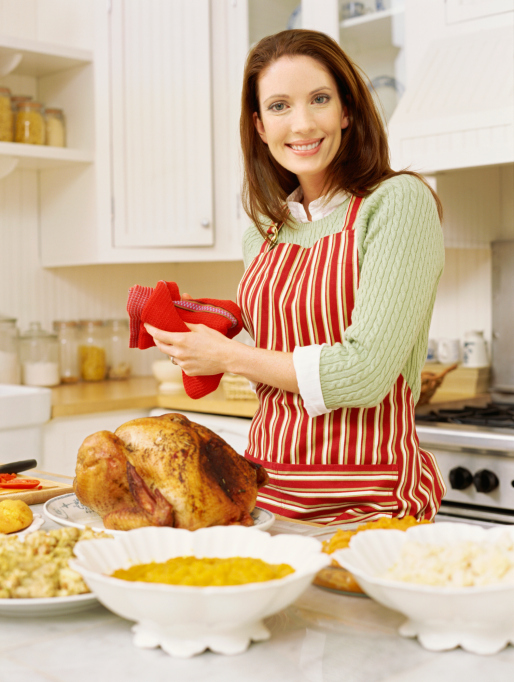 lady baking