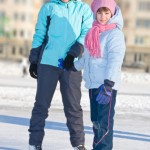 Ice Skating with three kids… alone