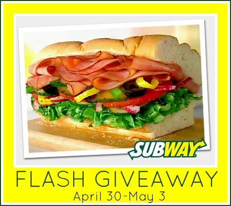 Subway Flash Giveaway