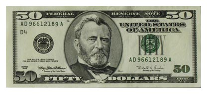 $50 Bill