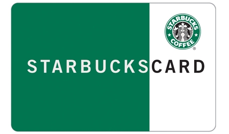 $50 Starbucks Gift Card