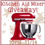 Kitchen Aid Mixer Giveaway Event