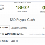 $50 CASH FLASH GIVEAWAY #2