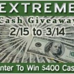 April Extreme Cash Giveaway