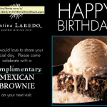 Cantina Laredo free brownie