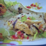 Grilled Fish Tacos with Cilantro Salsa