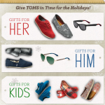 Holiday Shipping Ends Today! Give Joy #TOMS