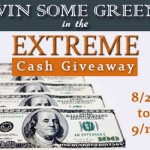 August Extreme Cash Giveaway