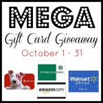 Mega Gift Card Giveaway Be one of the Three Winners