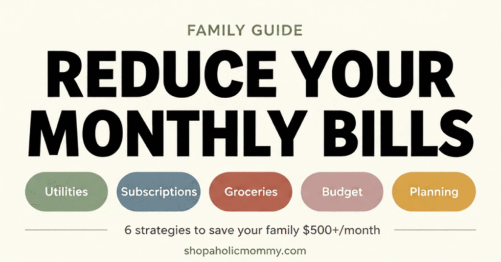 reduce monthly bills - How to reduce your monthly bills
