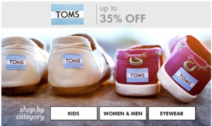 TOMS Shoes and Zulily Bring You Big Savings!