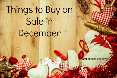 Things to Buy on Sale in December