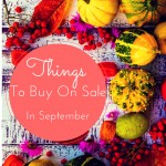 Things to Buy on Sale in September